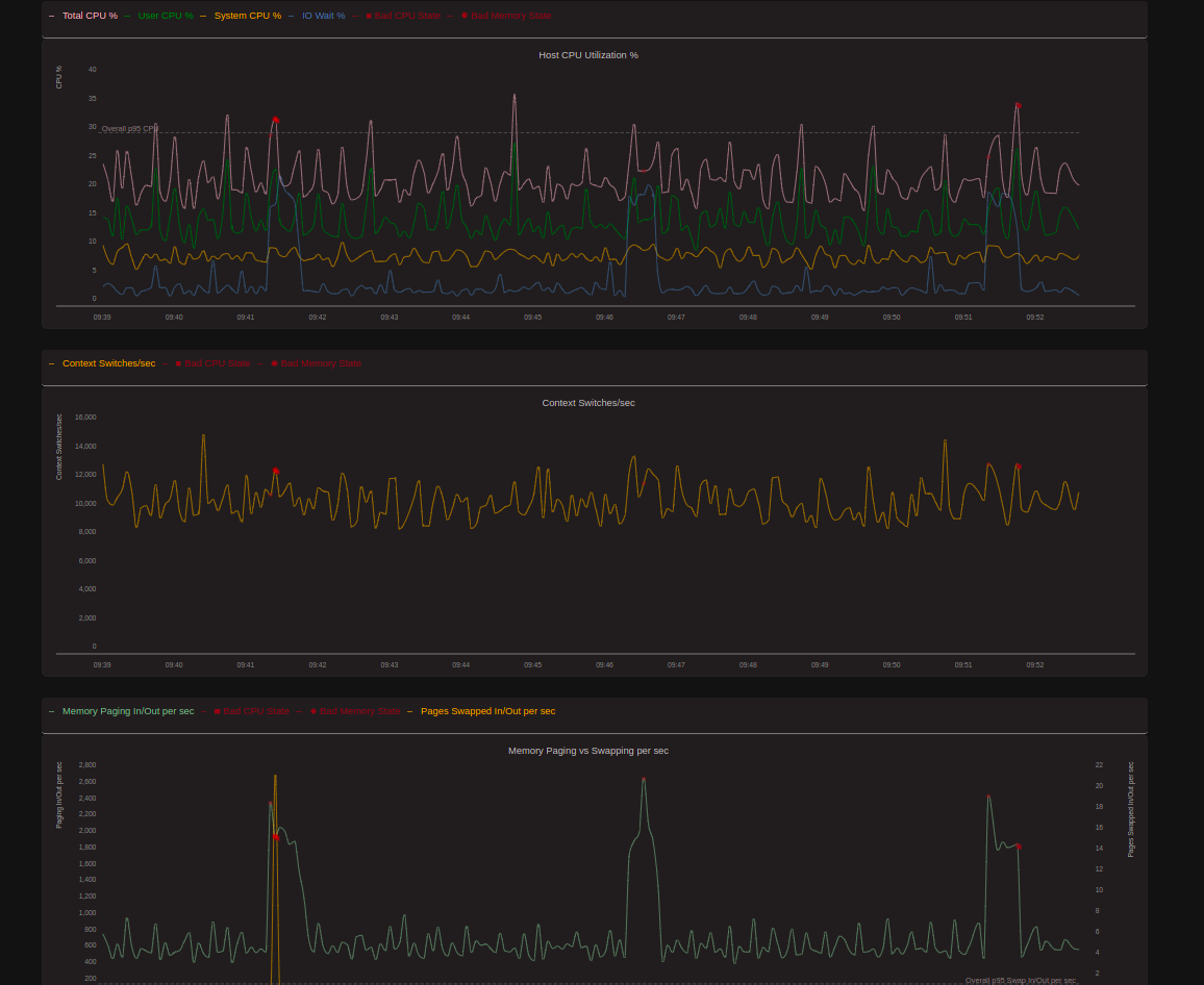 Host CPU Memory Monitor